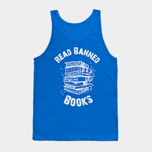 Read Banned Books, Teacher Librarian Gift, Students Gifts Tank Top